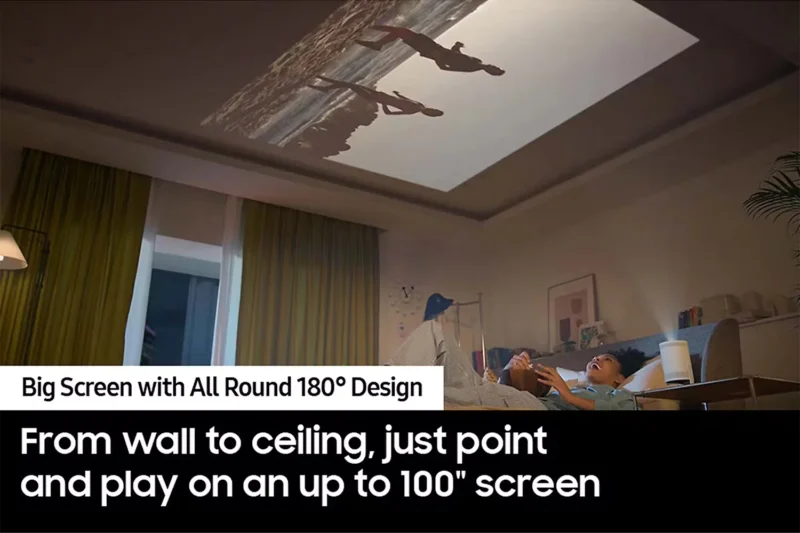 Samsung The Freestyle 2nd Gen Full HD Smart Portable LED Projector - Image 9
