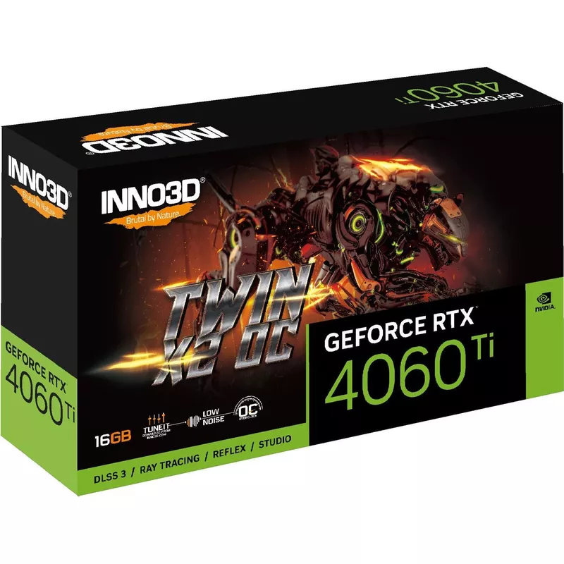 Inno3D GeForce RTX 4060 Ti Twin X2 OC 16GB