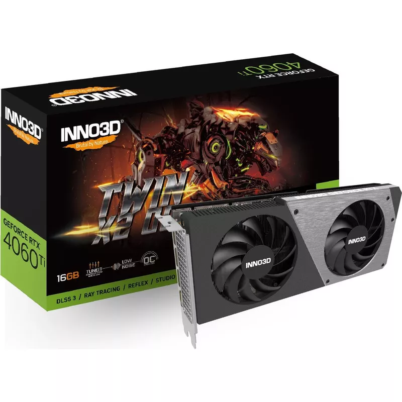 Inno3D GeForce RTX 4060 Ti Twin X2 OC 16GB