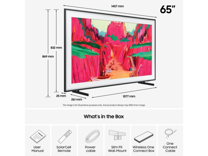 SAMSUNG The Frame PRO QE65LS03FW 65″ Smart 4K Ultra HD HDR Neo QLED (2025) - Image 10